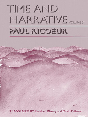 cover image of Time and Narrative, Volume 3